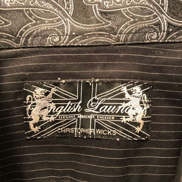 English Laundry Men’s Shirt, Size: 17 1/2 x 32/33 - Picture 2 of 7